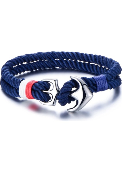 B2 Cuteeco Adam Bilezik Metal Spor Kanca Çapa Bilezik Hayatta Kalmak Için Yelken Erkek ve Kadın Severler Halat Zincir Festivali Hediye (Yurt Dışından) fırsatları