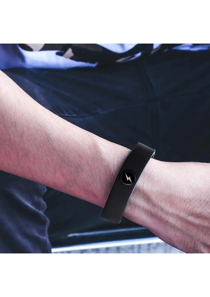 A Anti Statik Bilek Kayışı Silikon Bileklik Antistatik Spor Bilezikler Redup Uzak Kızılötesi Negatif Iyonlar Bileklik Kadın Erkek (Yurt Dışından) indirimleri