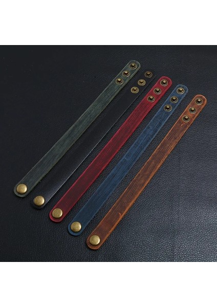 2cm Tarzı Yeşil Avrupa ve Amerika Yeni Vintage Renk Çok Genişlikli Inek Derisi Bilezikler Erkek Çok Renkli Deri Bilezik El Aksesuarları Hediye Takı (Yurt Dışından) fırsatları