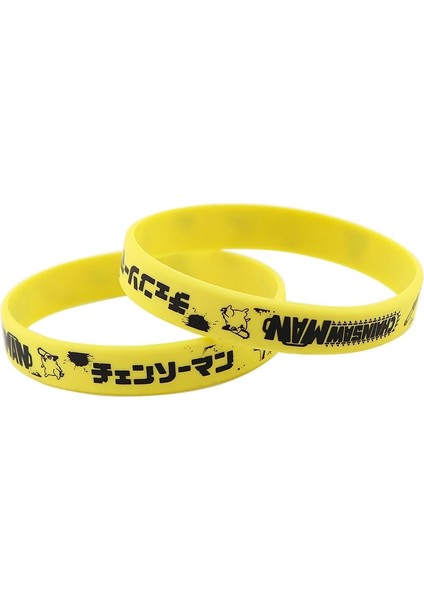 MD1765 Yeni Varış Moda Anime Testere Adam Bilezik Trendy Silikon Lastik Bant Bilekliği El Bileklik Erkek Kadın Takı (Yurt Dışından) modelleri