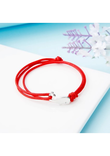 21CM Tarzı A4 Eif Dock El Örgülü Deniz Kaplumbağası Gümüş Renk Balina Kuyruğu Viking Bilezik Charms Renkli Halat Erkekler Kadınlar Için Plaj Bileklik (Yurt Dışından) indirimleri