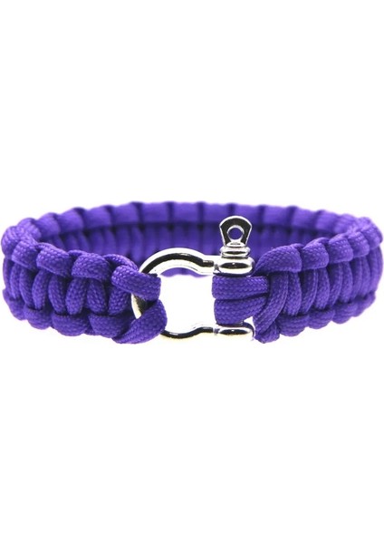 BHJTA2214 Çok Fonksiyonlu Askeri Acil Hayatta Kalma Paracord Gökkuşağı Bilezik Açık Kazıyıcı Düdük Toka Paracord Araçları (Yurt Dışından)