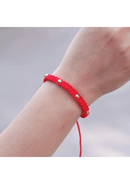 Siyah Klasik Örgülü Dize Bilezik Erkek Kadın El Yapımı Ayarlanabilir Bilezik Şanslı Kırmızı Iplik Bilezik Düğün Hediyesi 7 Çakra Brazalete (Yurt Dışından) fırsatları