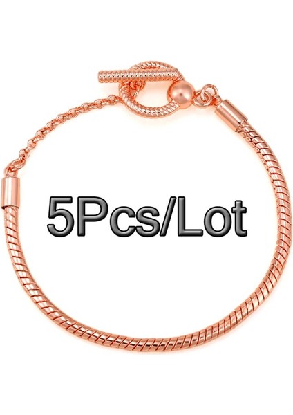 21CM Tarzı No.5 Boyutu 5 Adetlot Moments T Toka Yılan Kemik Zincir Bileklik Dıy Bilezikler Bilezik Kadınlar Için Pulseras Takı Hediye Uyar (Yurt Dışından) fiyatları