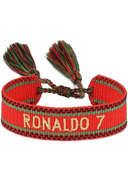 Ronaldo Dokuma Bileklik Eski Dostluk Bileklikleri Futbol Taraftarlarının Hediyeleri Takı Istifleme (Yurt Dışından)