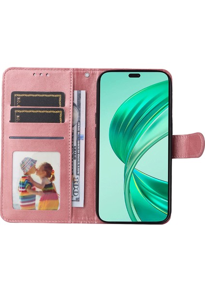 Honor X8B 4g Buzağı Dokusu Deri Kasa Fotoğraf Slot Cüzdan Telefon Kapağı (Yurt Dışından) fiyatları
