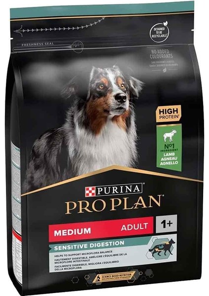 Sensitive Digestion Medium Kuzu Etli 3 kg Yetişkin Köpek Maması