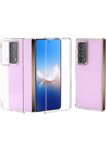 Honor Magic Vs2 5g Temiz Telefon Kılıfı Sabit Pc Back Cover Scratch-Dayanıklı (Yurt Dışından)