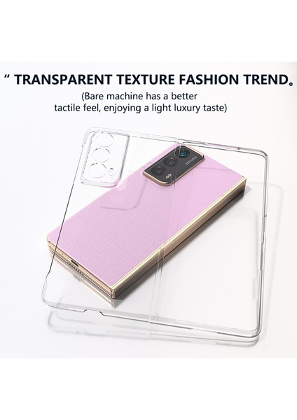 Honor Magic Vs2 5g Temiz Telefon Kılıfı Sabit Pc Back Cover Scratch-Dayanıklı (Yurt Dışından)