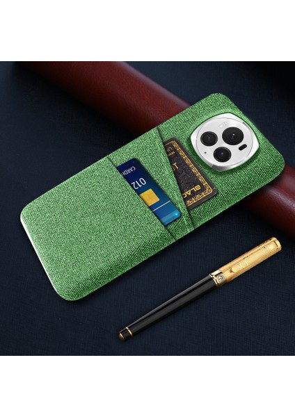 Honor Magic6 Pro 5g Kumaş Doku Telefon Kılıfı Çift Kart Tutucu Pc Kapağı (Yurt Dışından) indirimleri