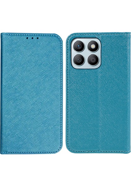 Honor X8B 4g Manyetik Otomatik Kapatma Şok Geçirmez Deri Cüzdan Kapağı (Yurt Dışından)