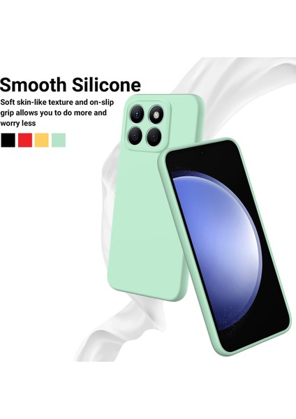 Honor X8B 4g Sıvı Silikon Ince Fit Telefon Koruyucu Kabuk (Yurt Dışından) fırsatları