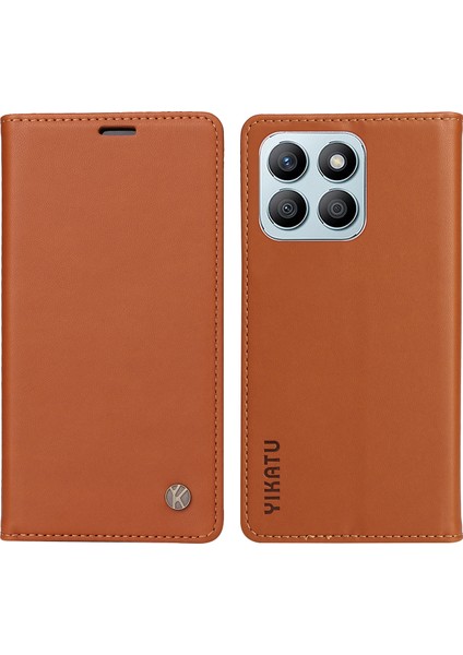 Honor X8B 4g Manyetik Kapanış Anti-Güz Cüzdan Kapağı (Yurt Dışından)