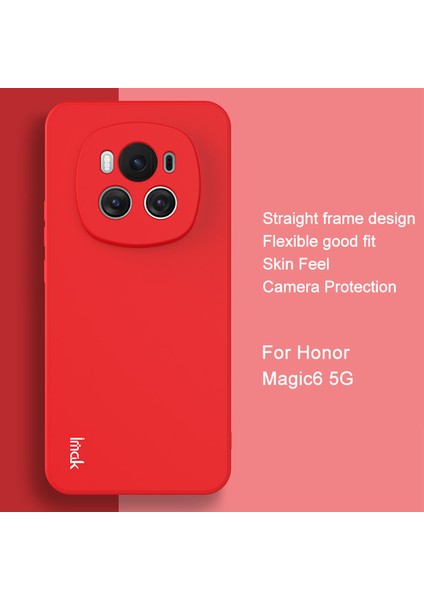 Honor Magic6 5g Tpu Düz Kenar Koruyucu Arka Kapak (Yurt Dışından)