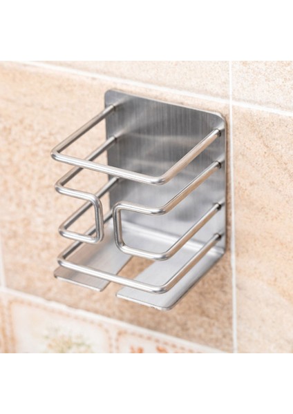 Sagrado Elektrikli Raf Kendinden Yapışkanlı Dayanıklı Paslanmaz Çelik Su Geçirmez Organizatör Yatak Odası Banyo Için Elektrikli Tutucu (Yurt Dışından)