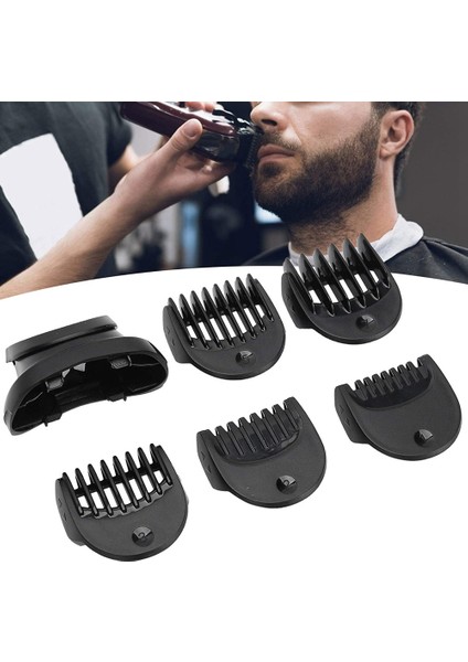 Sagrado Sakal Kesme Kafası, Seri 3 Için 5 Parçalı 1/2/3/5/7mm Kılavuz Tarak Düzeltme Seti ile Yedek Tıraş Makinesi Kesme Kafası (Yurt Dışından)