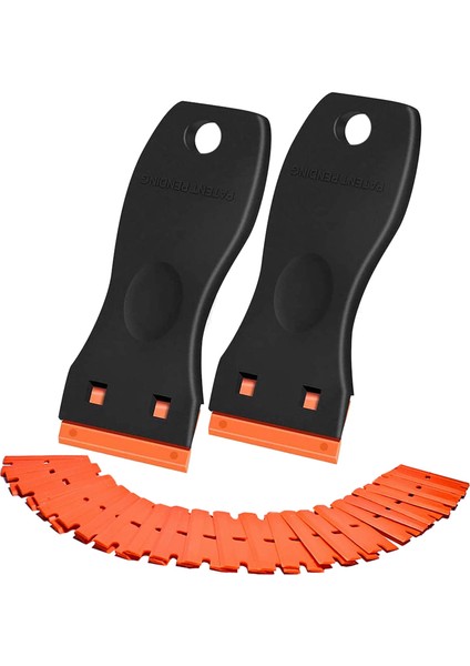Sagrado Plastik Bıçak, 2 Paket Alet, 100 Paket Plastik Bıçaklı Çıkartma Çıkartma Sökme Aracı (Yurt Dışından)