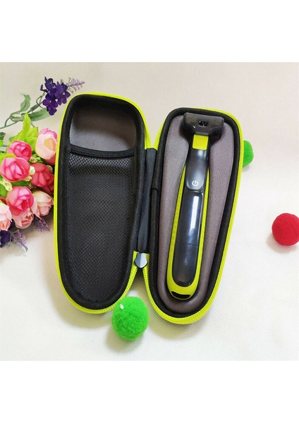 Sagrado Seyahat Tıraş Makinesi Saklama Kutusu Çanta Kılıf Seti Tek Bıçaklı QP2530 QP2520 (Yurt Dışından)