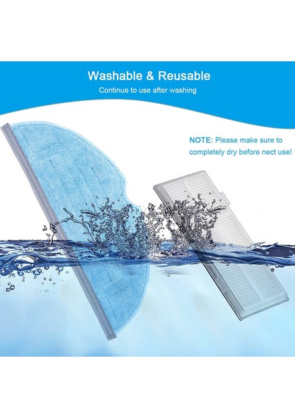 Sagrado 15 Adet Yedek Parçalar Yan Fırça Filtre Paspas Pedleri S7 T7S T7S Plus Elektrikli Süpürge Aksesuarları (Yurt Dışından) indirimleri