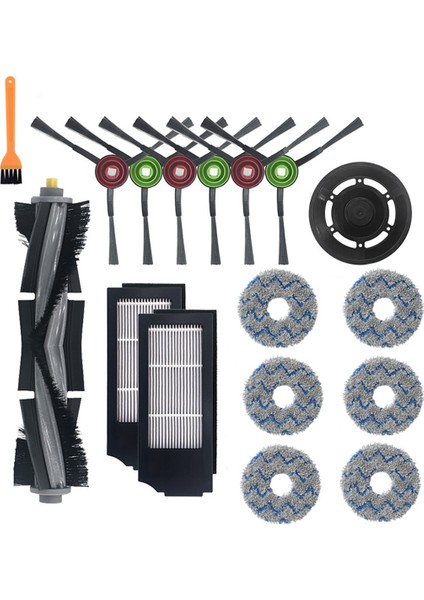 Sagrado T10 Turbo Robotlu Süpürge Aksesuarları Için Ana Fırça Yan Fırça Filtre Kitleri (Yurt Dışından)
