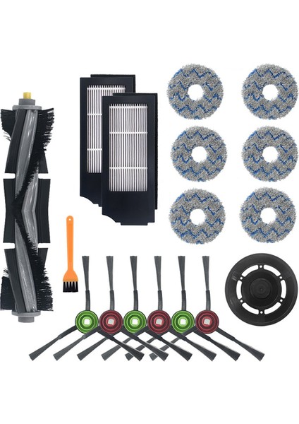Sagrado T10 Turbo Robotlu Süpürge Aksesuarları Için Ana Fırça Yan Fırça Filtre Kitleri (Yurt Dışından)