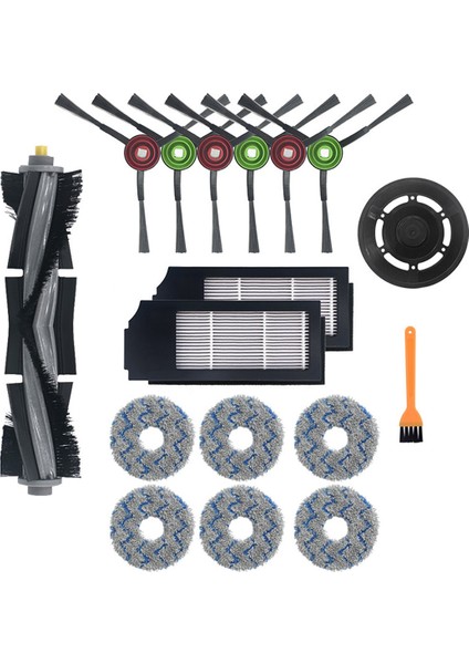 Sagrado T10 Turbo Robotlu Süpürge Aksesuarları Için Ana Fırça Yan Fırça Filtre Kitleri (Yurt Dışından)