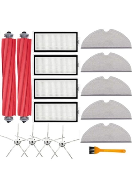 Sagrado Max / Max+ / T8 Robot Temizleyici Yedek Parçalar Için 16PCS Aksesuar Kiti Hepa Filtre Yedek Parçaları (Yurt Dışından)