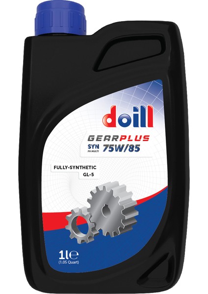 GEARPLUS 75W-85 1 Litre Tam Sentetik GL-5 / GL-4 /GL-4 Plus Manuel Şanzıman Yağı (Üretim Yılı: 2024)