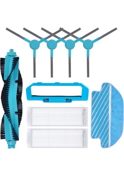 Sagrado Yedek Parçalar Ana Fırça Yan Fırça Hepa Filtre 3490 Robotik Süpürge Aksesuarları Için Uyumlu (Yurt Dışından)