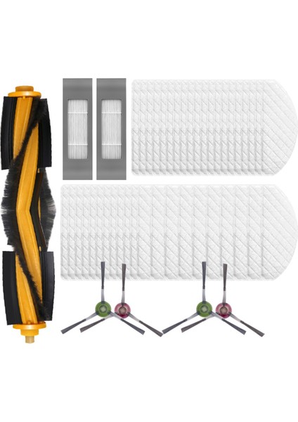 Sagrado Deebot Ozmo T8 T9 N8 Pro Tek Kullanımlık Paspas Bezi Ana Yan Fırça Hepa Filtre Aksesuarları (Yurt Dışından)