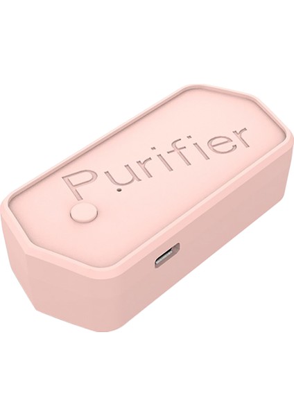 Sagrado Mini Hava Temizleme Cihazı Kişisel Giyilebilir Ev Taşınabilir 100 W Negatif Iyon Jeneratörü Hediye Araba Asılı Boyun Arıtma Pembe (Yurt Dışından)