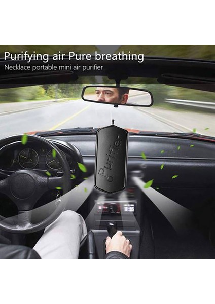 Sagrado Mini Hava Temizleme Cihazı Kişisel Giyilebilir Ev Taşınabilir 100 W Negatif Iyon Jeneratörü Hediye Araba Asılı Boyun Arıtma Pembe (Yurt Dışından) indirimleri