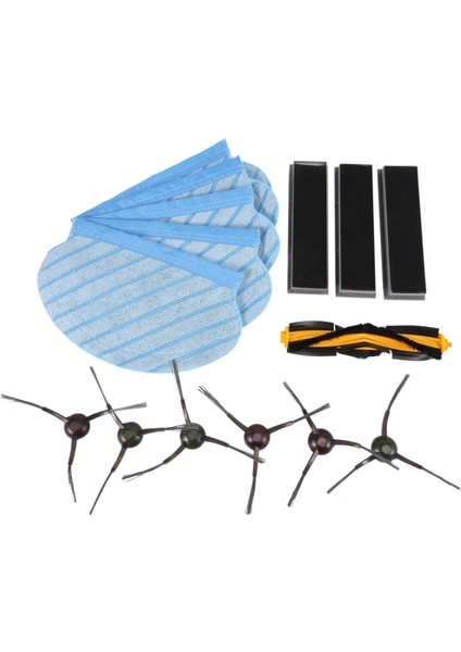 Sagrado Filtre Fırçası Paspas Bezi Seti Deebot Ozmo 920 950 Elektrikli Süpürge Parçaları Yedek Ev Aksesuarları (Yurt Dışından)