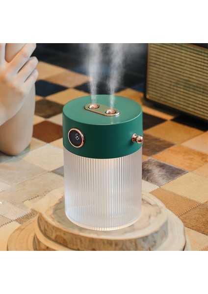 Sagrado 650 ml Büyük Kapasiteli Çift Memeli Hava Nemlendirici USB Şarj Edilebilir Kablosuz Ultrasonik Aroma Yayıcı Renkli Işık Sisleyici (Yurt Dışından) fırsatları