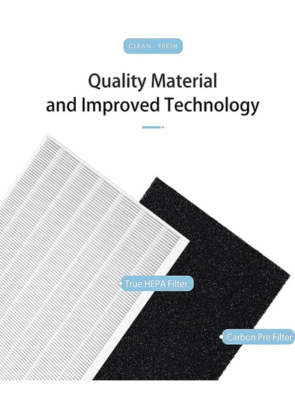 Sagrado 2 Ture Hepa Filtresi + 12 Hava Temizleme Cihazı Karbon Ön Filtresi, 115115 Filtresi Için C535 P300 5500 5300 Için Boyut 21 (Yurt Dışından) indirimleri