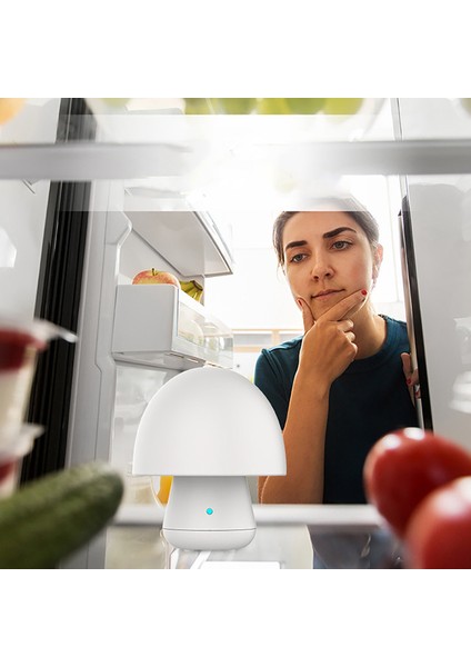 Sagrado The Shape LED Işıklı Araba Için Kişisel Hava Temizleyicileri, Alerjiler ve Evcil Hayvanlar Için Hepa Filtresi Saç Dumanı, Beyaz (Yurt Dışından)