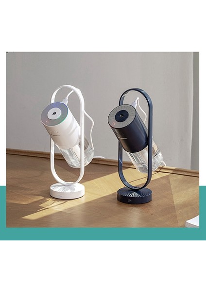 Sagrado 200ML Sihirli Gölge USB Hava Nemlendirici LED Işık Ultrasonik Aroma Difüzör Sprey Mini Ofis Hava Temizleme Cihazı Açık Mavi (Yurt Dışından) indirimleri