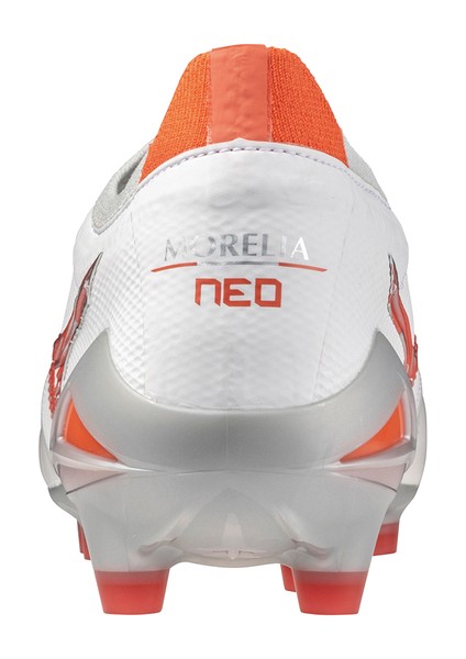 Morelia Neo 4 Βeta Japan Erkek Krampon Beyaz Kırmızı