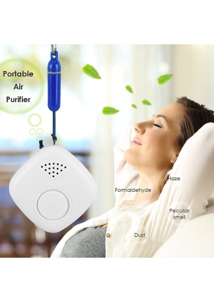 Sagrado 5V Taşınabilir Hava Temizleme Cihazı Ev USB Negatif Iyon Jeneratörü Giyilebilir Mini Hava Temizleme Cihazı Dezenfeksiyon Temiz Oda (Yurt Dışından) fırsatları