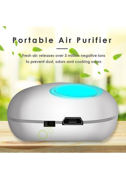 Sagrado 5V Taşınabilir Hava Temizleme Cihazı Ev USB Negatif Iyon Jeneratörü Giyilebilir Mini Hava Temizleme Cihazı Dezenfeksiyon Temiz Oda (Yurt Dışından) indirimleri
