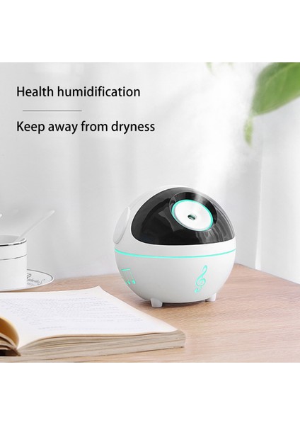 Sagrado Renkli Atmosfer Lambası USB Püskürtücü Yatak Odası Hava Temizleme Cihazı Mavi ile Müzik Sihirbazı Nemlendirici (Yurt Dışından) modelleri