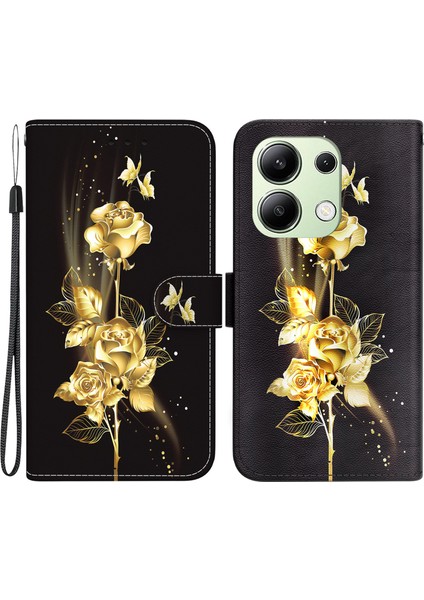 Xiaomi Redmi Note 13 4g Cüzdan Deri Telefon Kılıfı (Yurt Dışından)