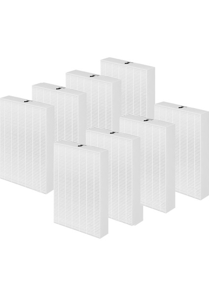 Sagrado HPA300 Serisi Hava Temizleyicileri Için 8 Adet Yedek Hepa Filtre R HPA300, HPA300VP HPA304 HPA3300 HPA5300 HPA8350 (Yurt Dışından)