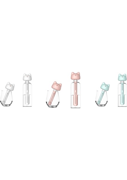 Sagrado Taşınabilir Mini Kedi Nemlendirici Ayrılabilir Sevimli Pet USB Aroma Yayıcı Ev Araba Ofis Otel Seyahat Humidificador Sisleyici Pembe (Yurt Dışından) modelleri