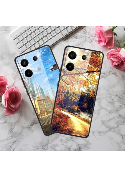 Xiaomi Poco X6 5g / Redmi Note 13 Pro 5g Pc+Temperli Cam+Tpu Telefon Kapağı (Yurt Dışından)