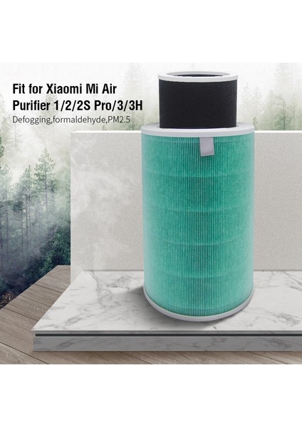 Sagrado Mi 1/2/2s/3/3h Pro Için Hava Filtresi Hava Temizleme Filtresi Aktif Karbon Hepa Pm2.5 Çıkarılabilir Karbon Net Katman C (Yurt Dışından)
