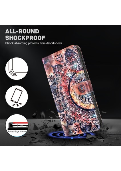 Xiaomi Redmi Note 13 4g Deri Telefon Cüzdan Kapağı (Yurt Dışından)