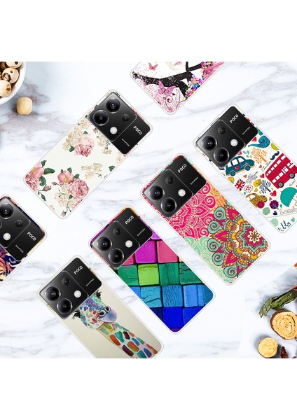 Xiaomi Poco X6 5g / Redmi Note 13 Pro 5g Tpu Ince Telefon Kapağı (Yurt Dışından)