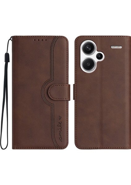 Xiaomi Redmi Note 13 Pro Plus 5g Deri Cüzdan Standı Darbeye Dayanıklı Telefon Kabuğu (Yurt Dışından)