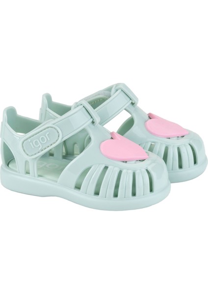 Çocuk Cırtlı Sandalet S10310 Tobby Gloss Love